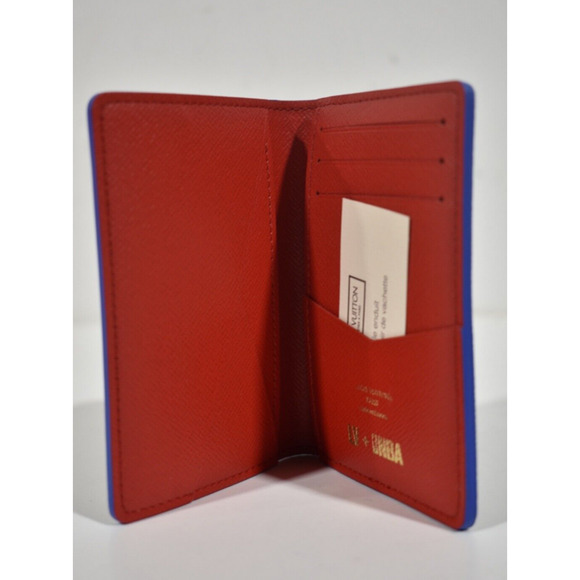 Louis Vuitton NBA Brown Monogram Canvas Red Logo Patch Pocket Organizer Wallet - Picture 6 of 8